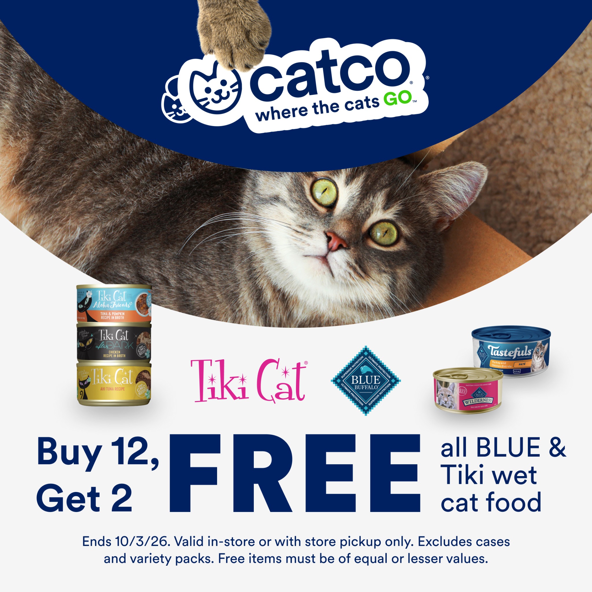 Petco Facebook ad: Stock Up & Save