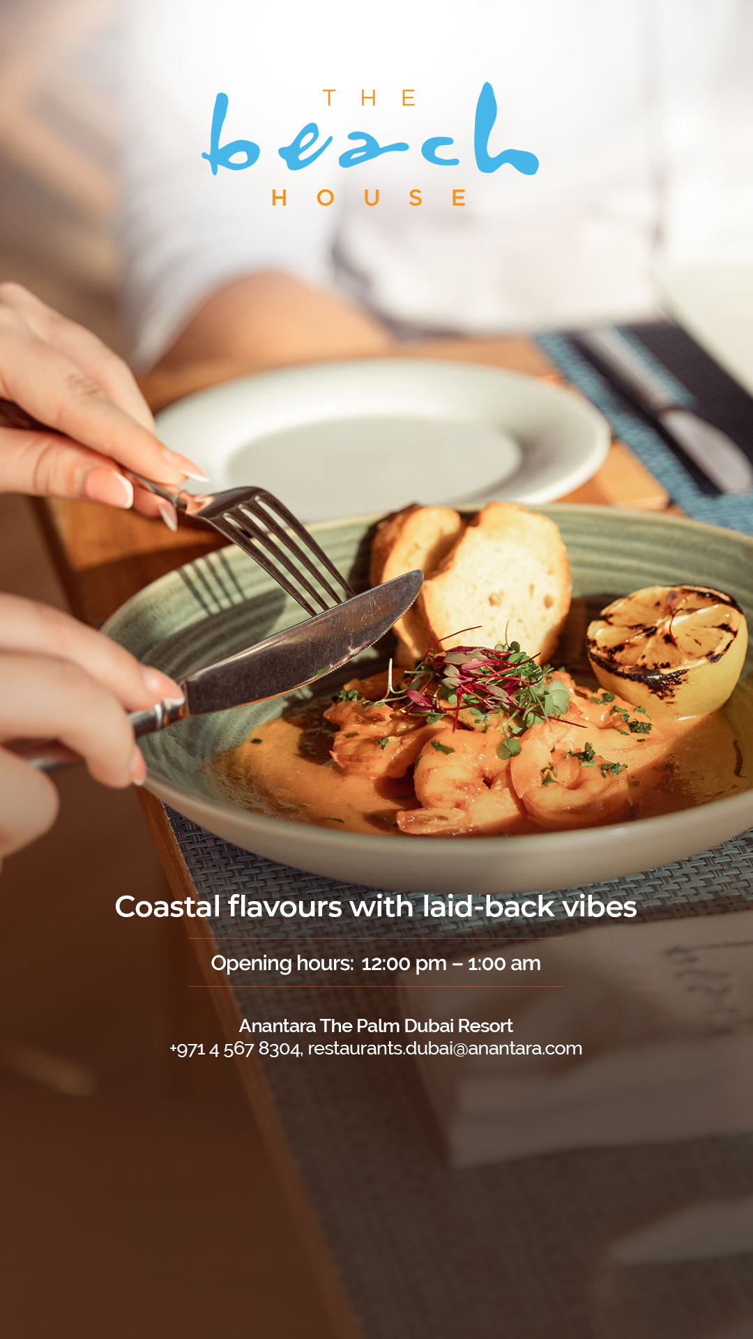 The Beach House Facebook ad from Oct 11, 2025
