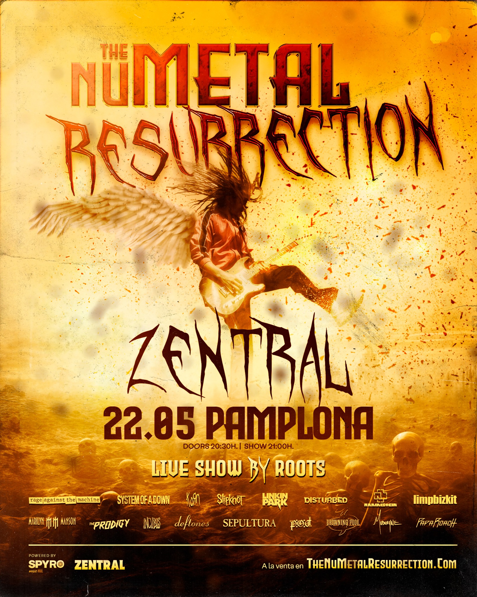 ROOTS Nu-Metal Facebook ad from Feb 12, 2026