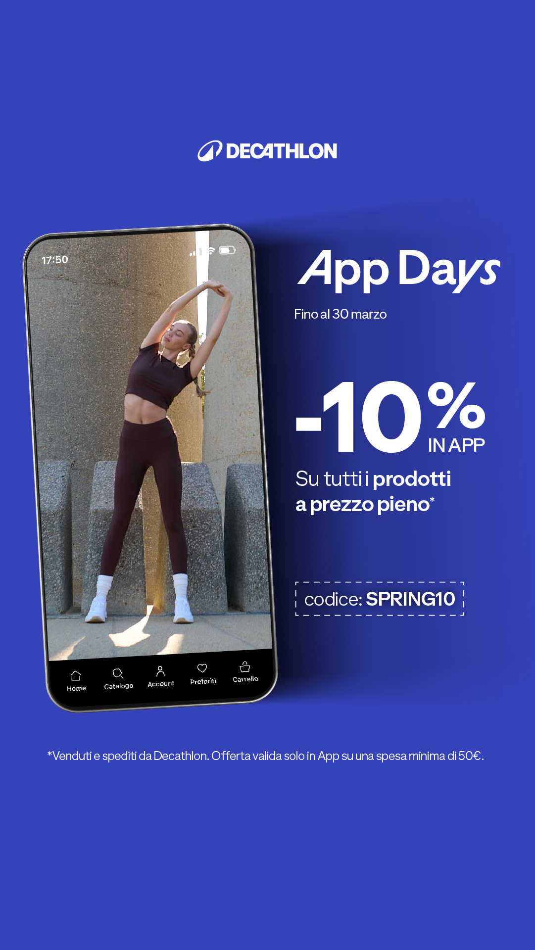 Decathlon Italia Facebook ad