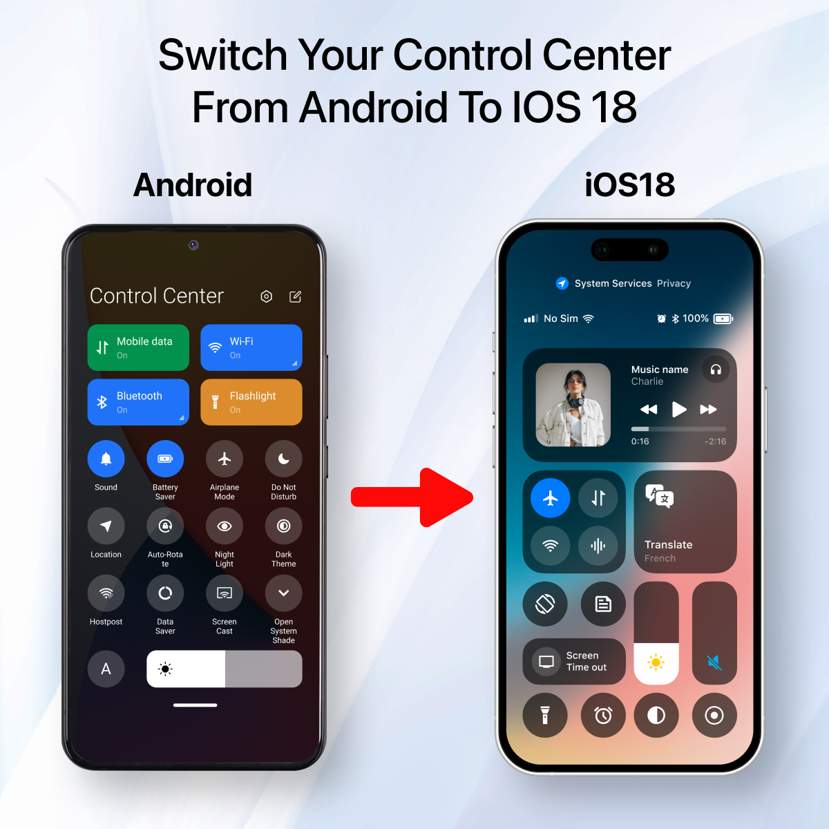 Quick Control Widgets, Themes Facebook ad: Download now!