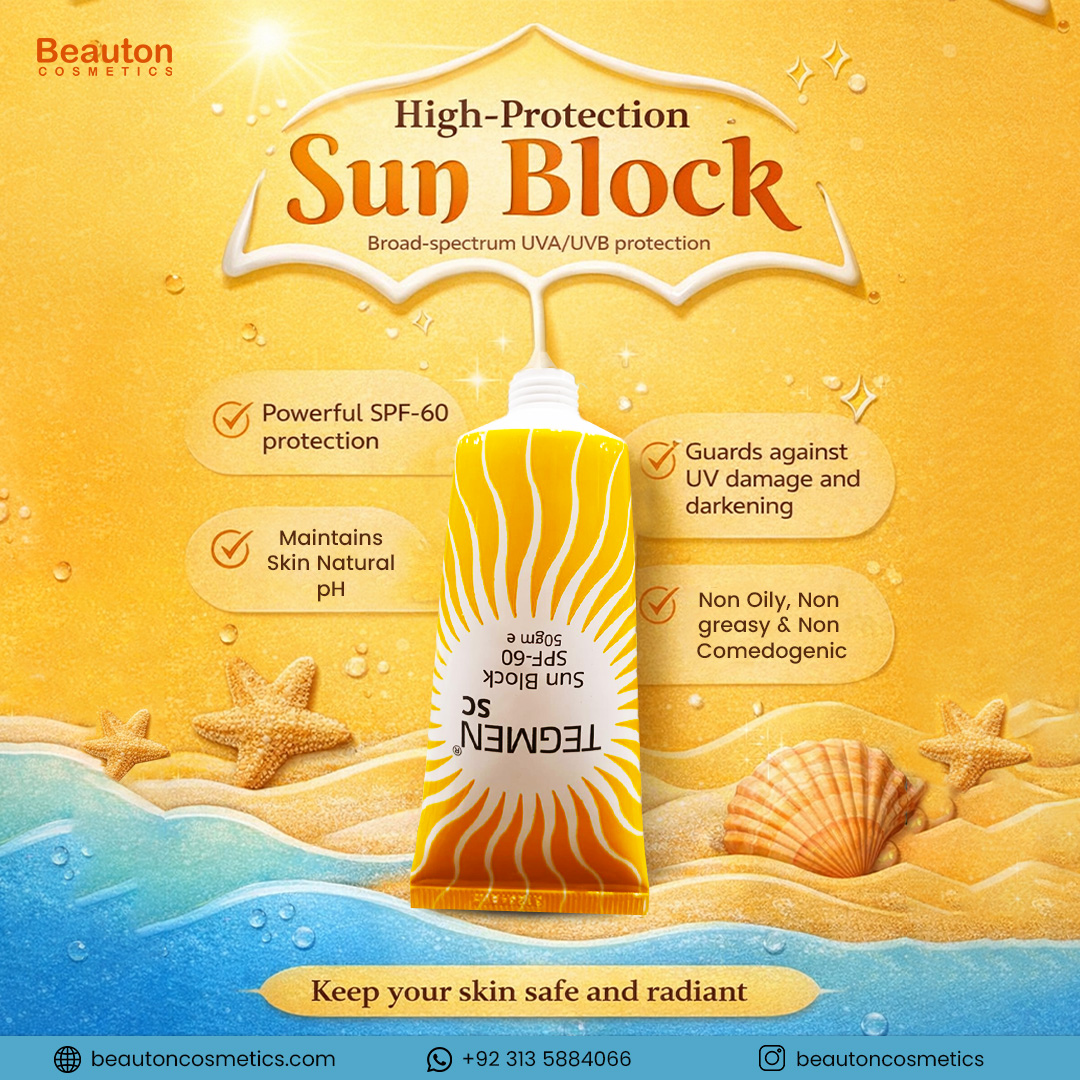 Beauton Cosmetic Facebook ad: Stay Fresh, Not Greasy! Pakistan’s 1st Sebum-Control…