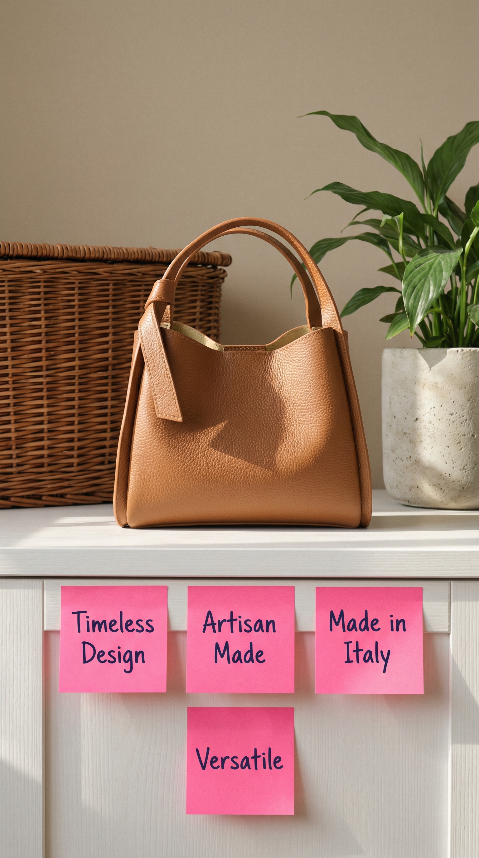 San Rocco Italia Facebook ad: Timeless Italian Leather Bags