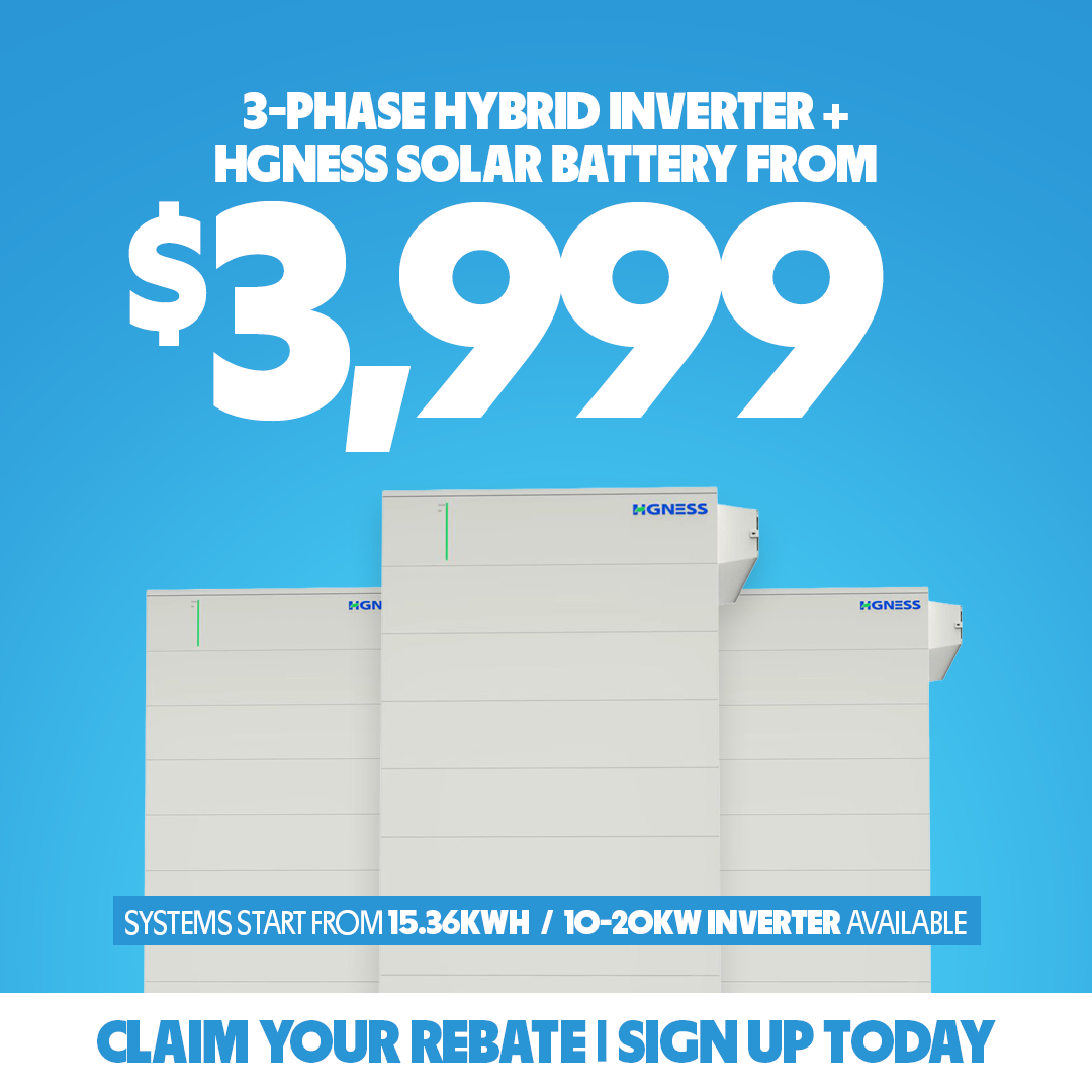 Aussie Solar Batteries Facebook ad: No deposit. Pay after install. We handle the paperwork.