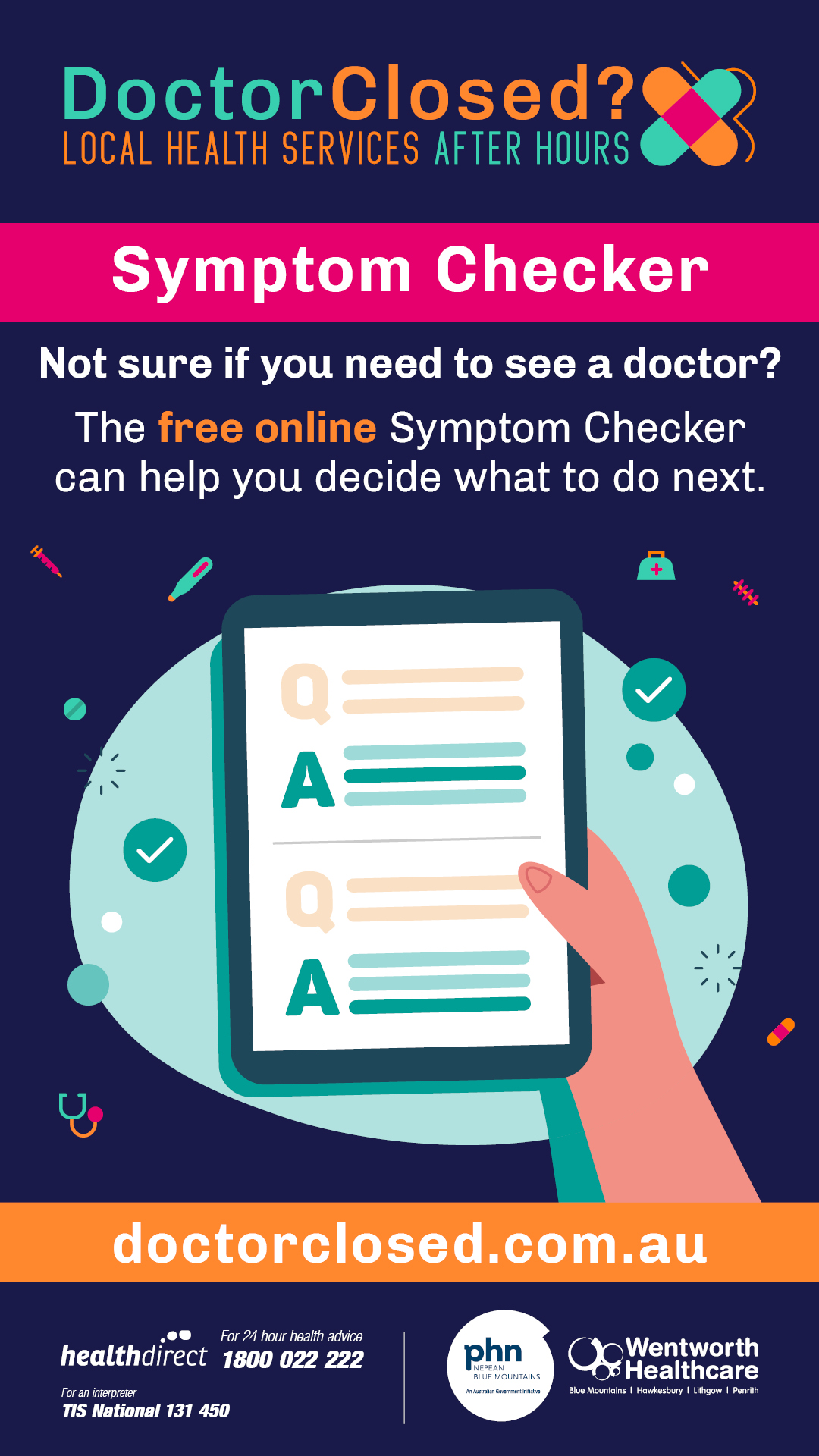 Wentworth Healthcare Facebook ad