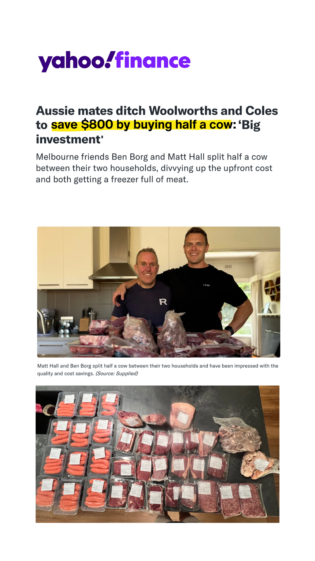 Farmstead Meats Facebook ad