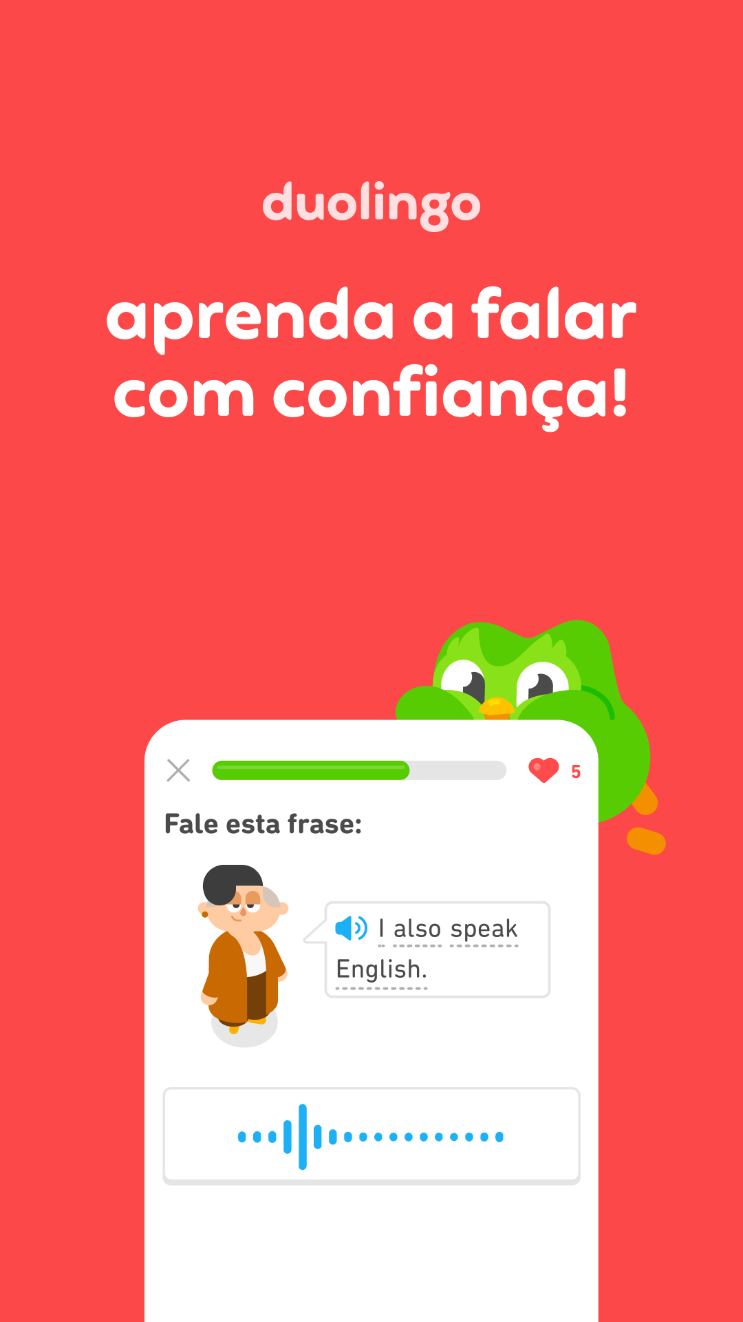 Duolingo Facebook ad