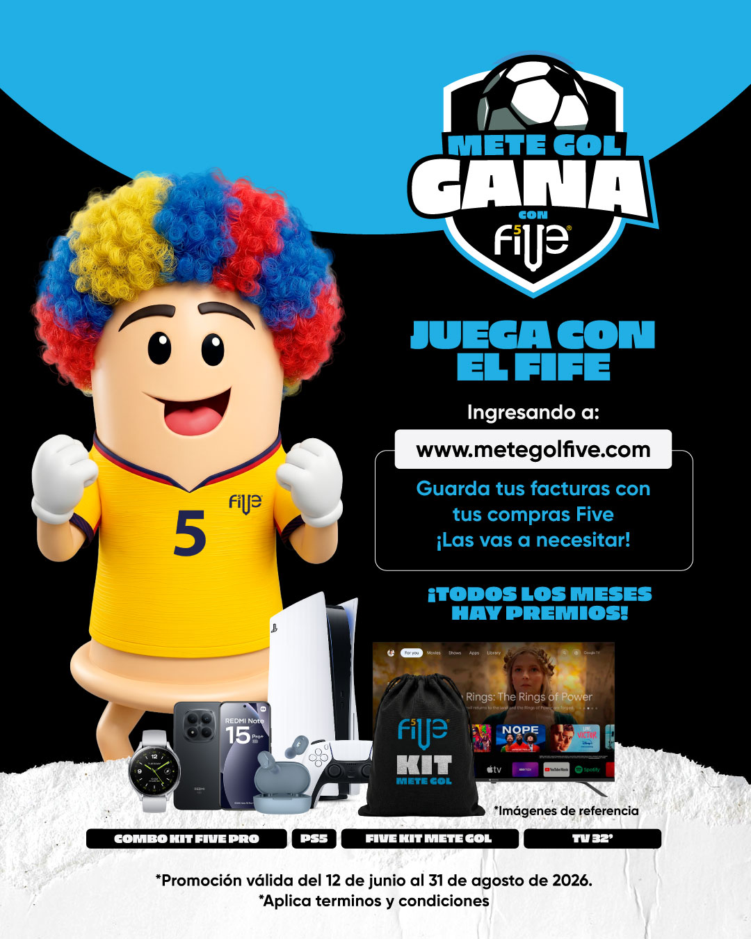 Five Condoms - EC Facebook ad: ¡Empieza a ganar!