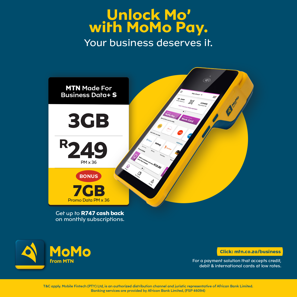 MTN South Africa Facebook ad