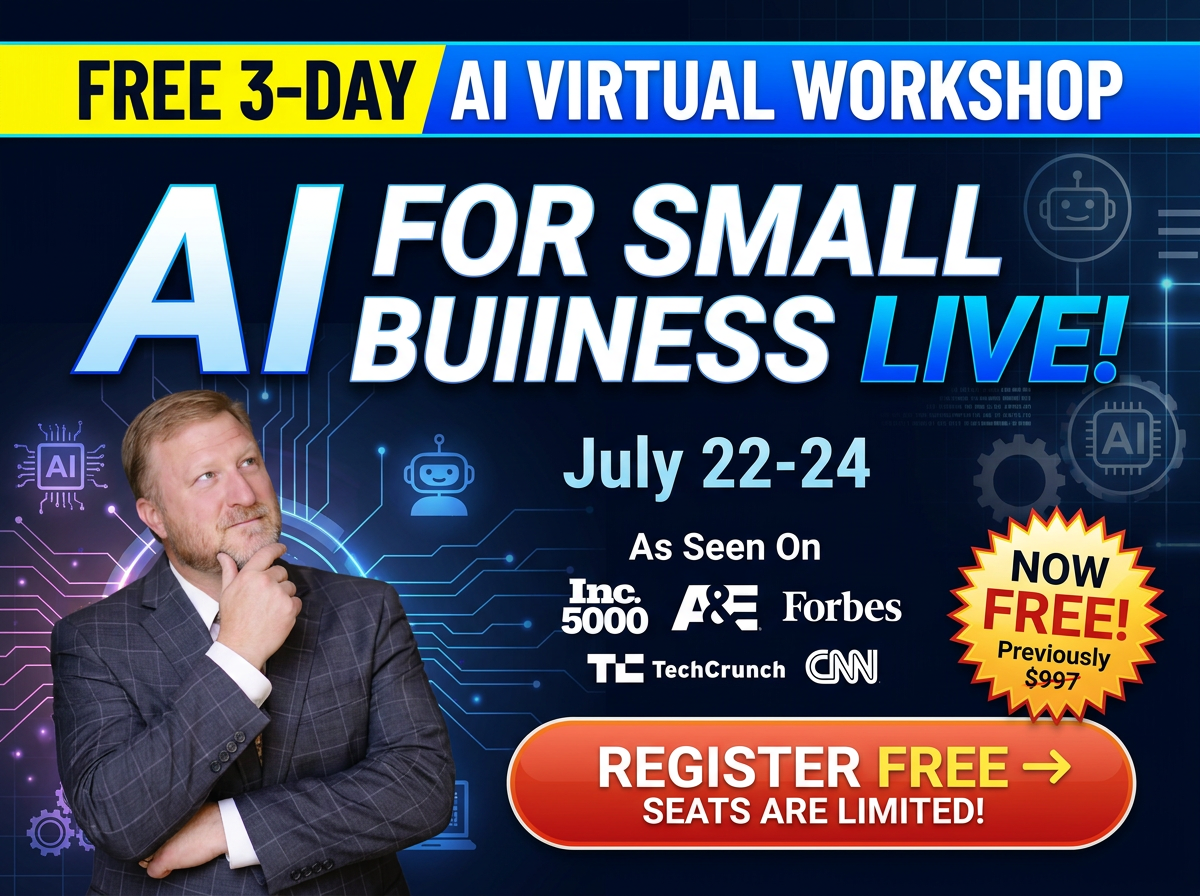 AI for small business owners - AI education Facebook ad