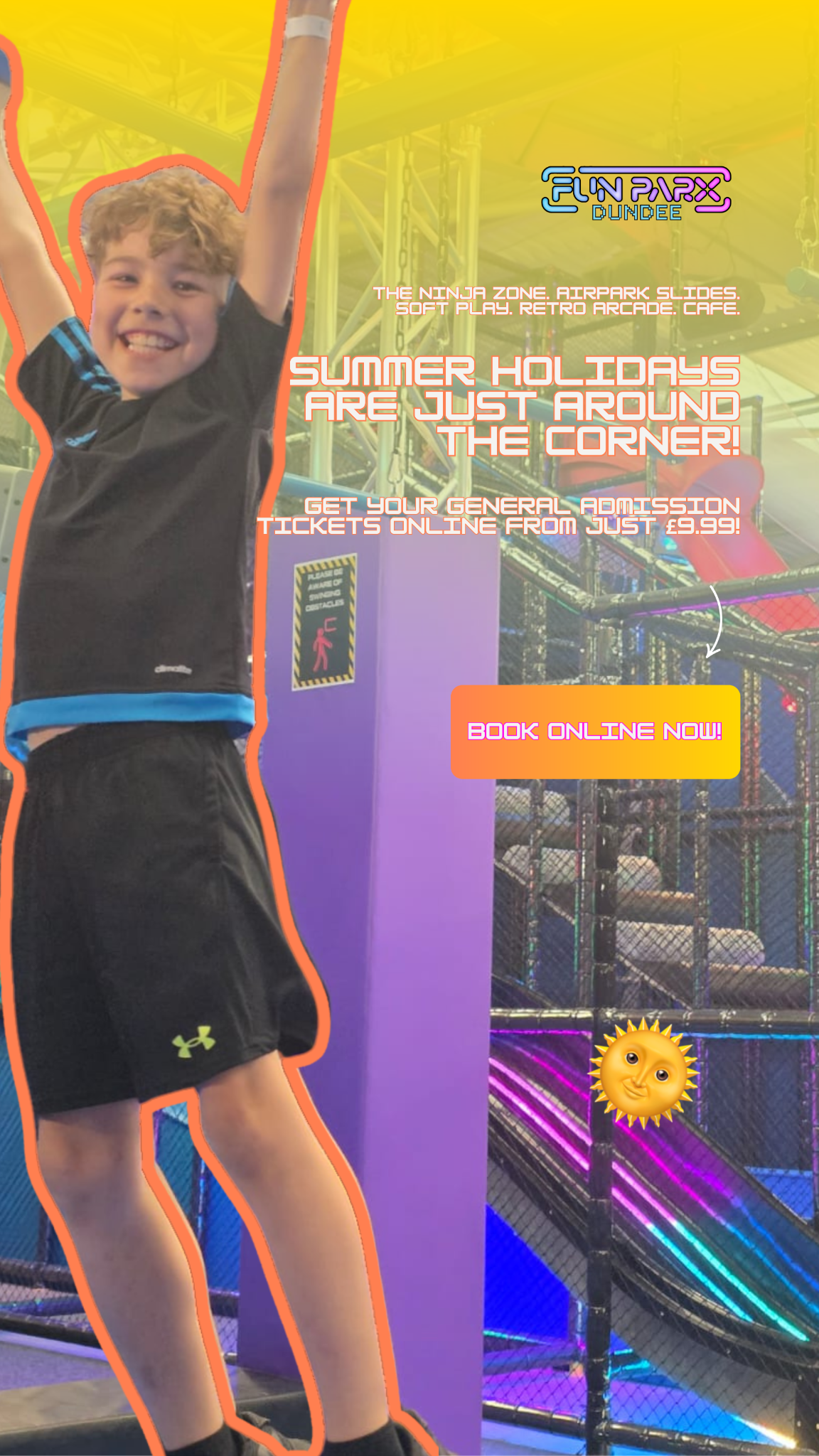 FUNPARX Dundee Facebook ad