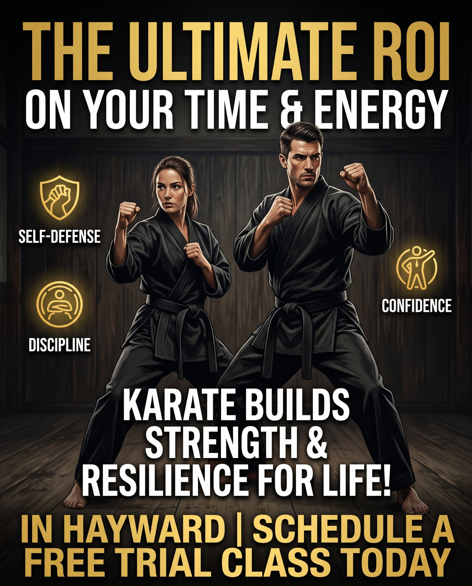 Team Brewer Karate and Fitness Facebook ad