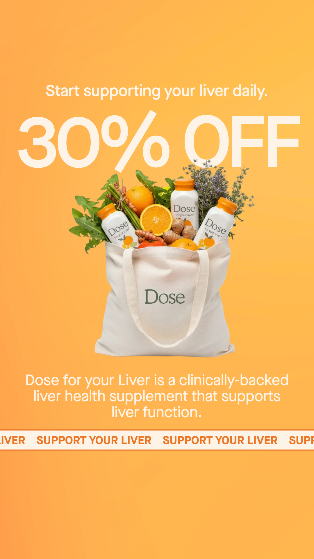 Dose Facebook ad