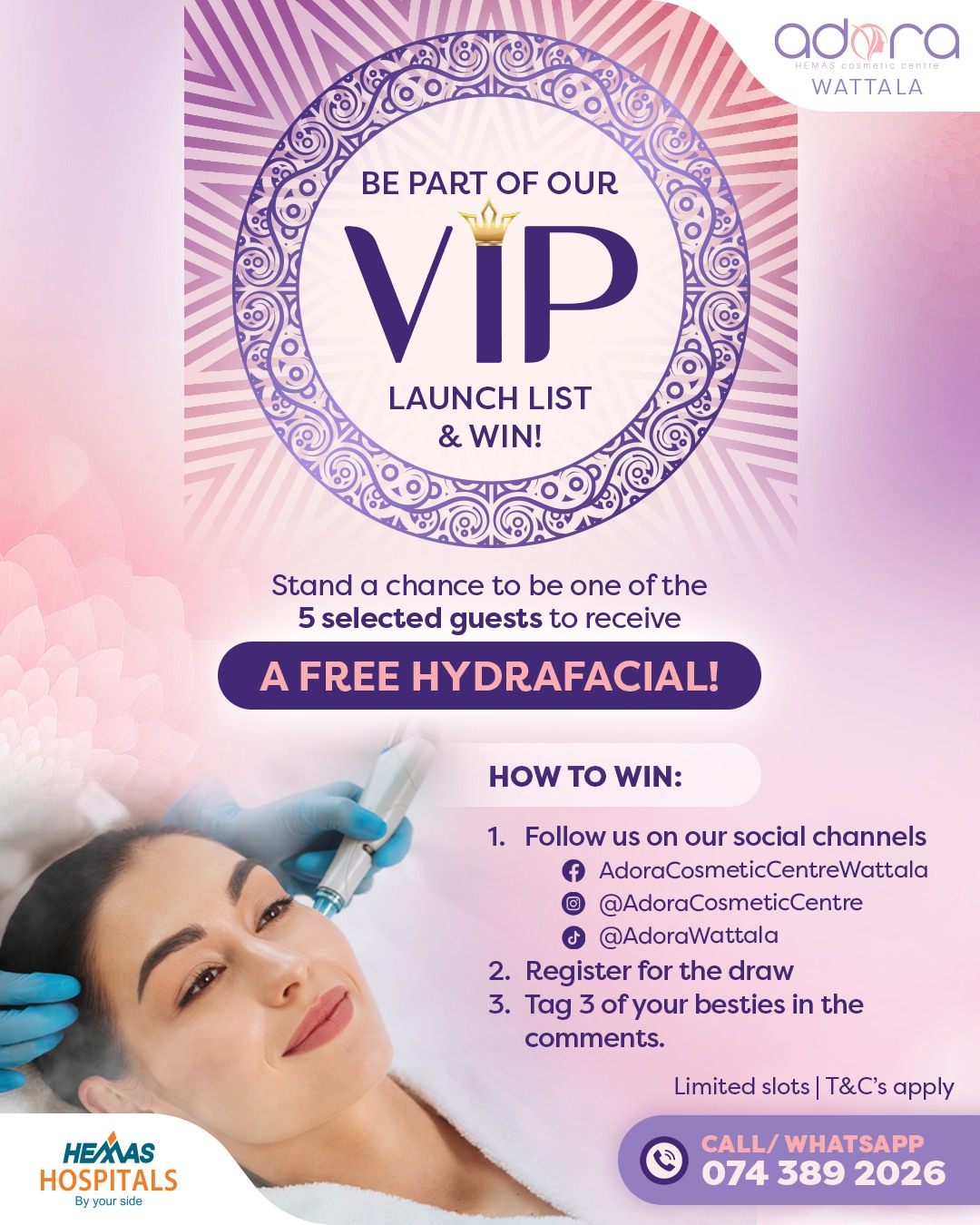 Adora Cosmetic Centre Wattala Facebook ad: You are invited to the Adora Inner Circle!