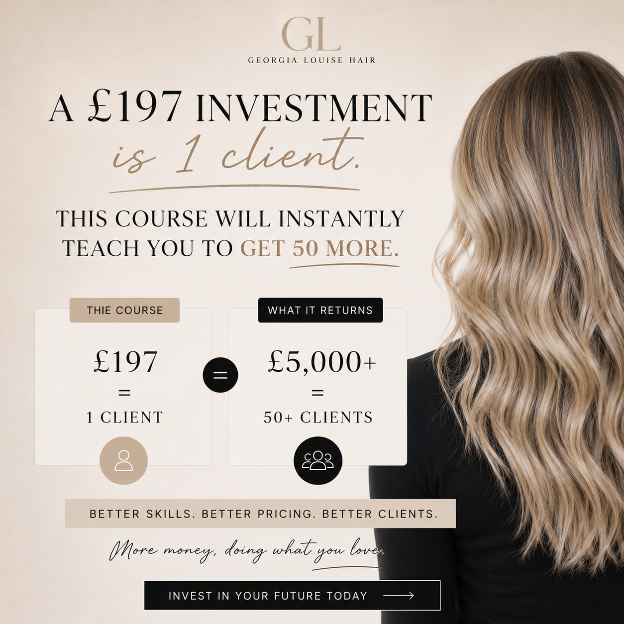 GeorgiaLouiseHair Facebook ad