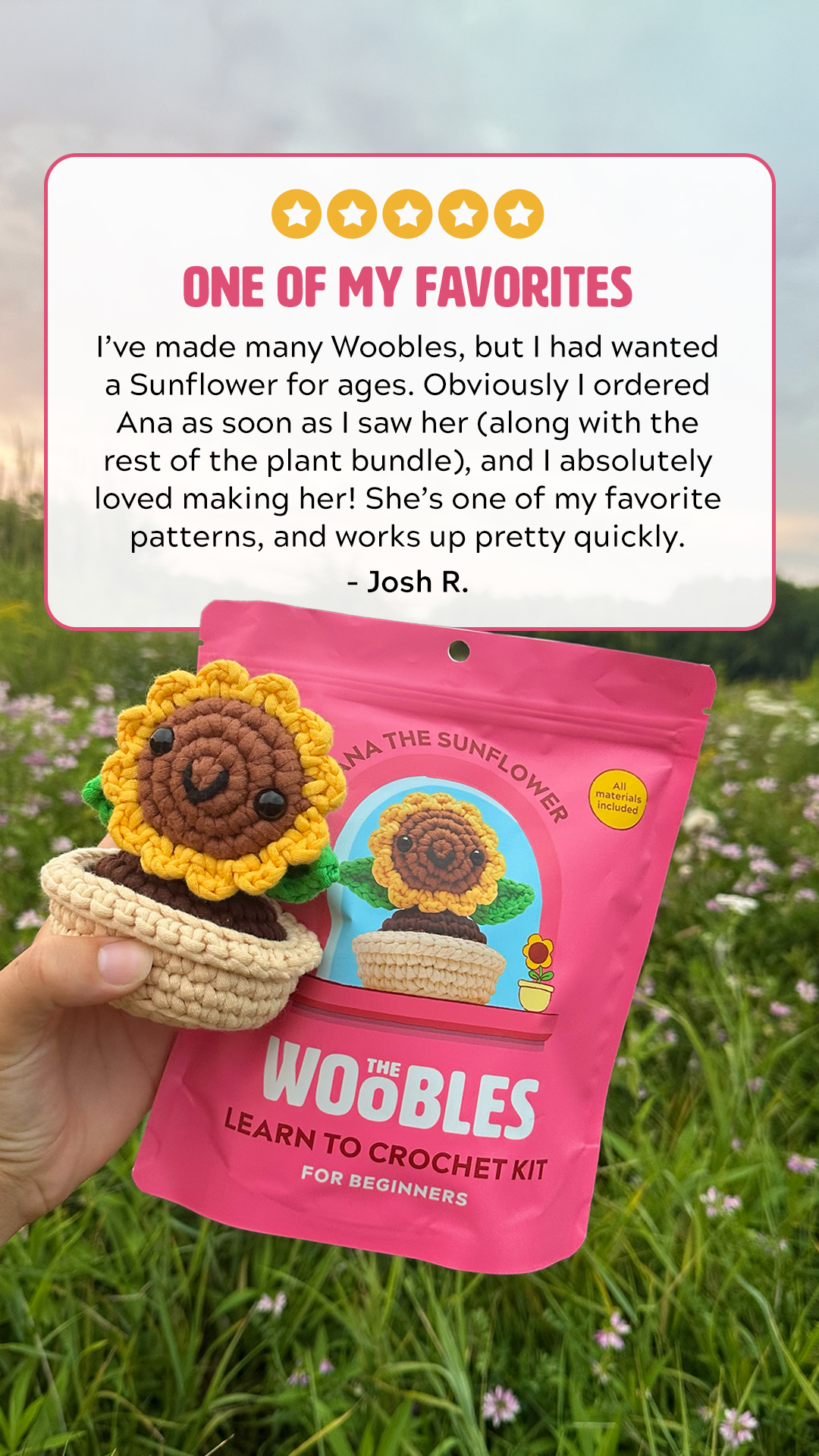 The Woobles Facebook ad