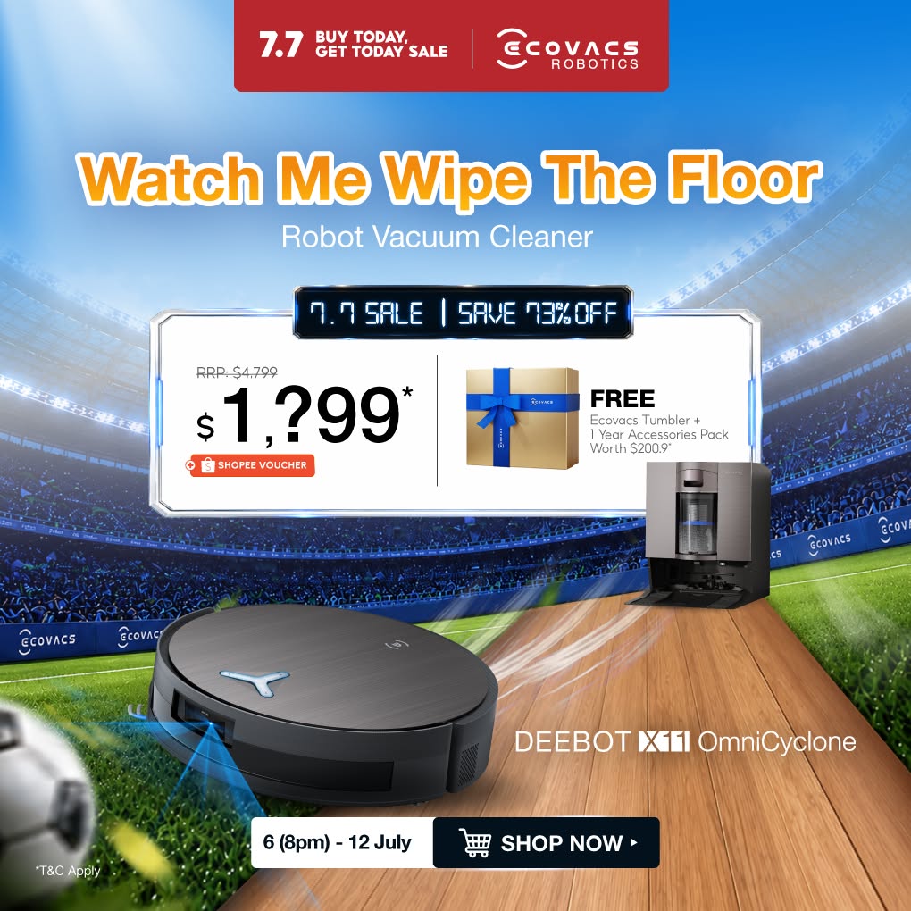 ECOVACS ROBOTICS Facebook ad