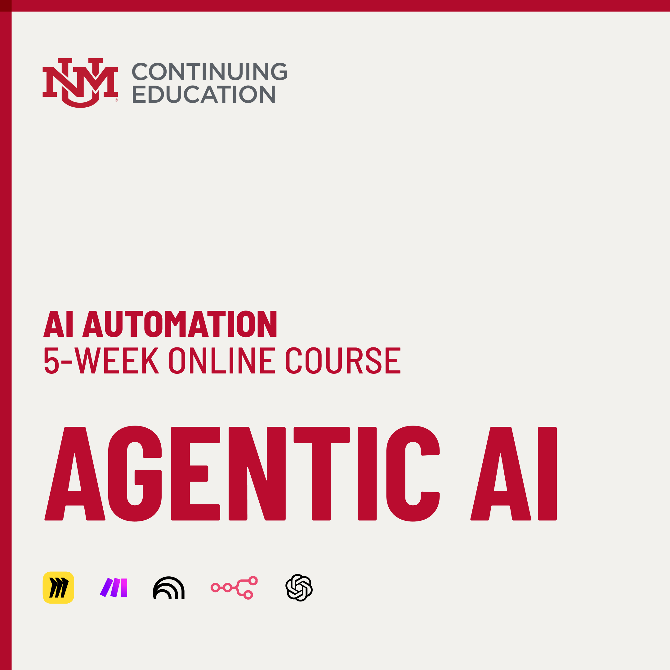 UNM Continuing Education Facebook ad