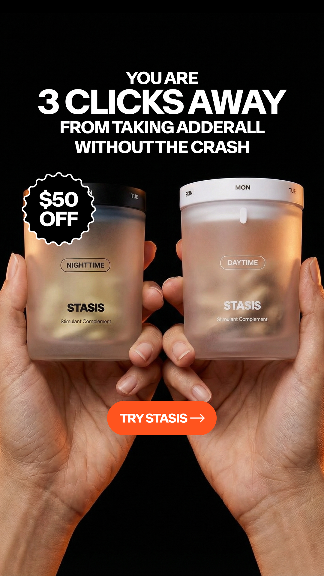 Stasis Facebook ad