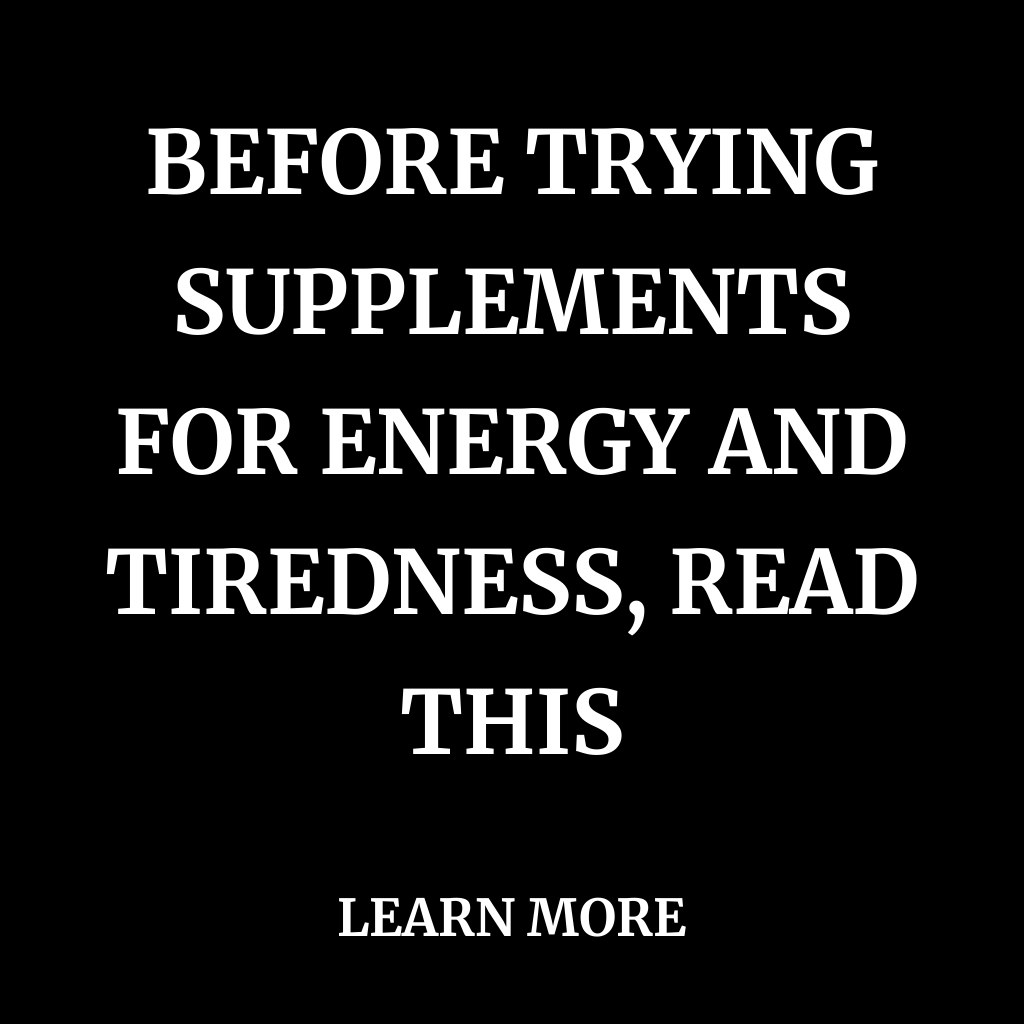 Daily Advisor Facebook ad: Learn About Supplements For Energy And Fatigue