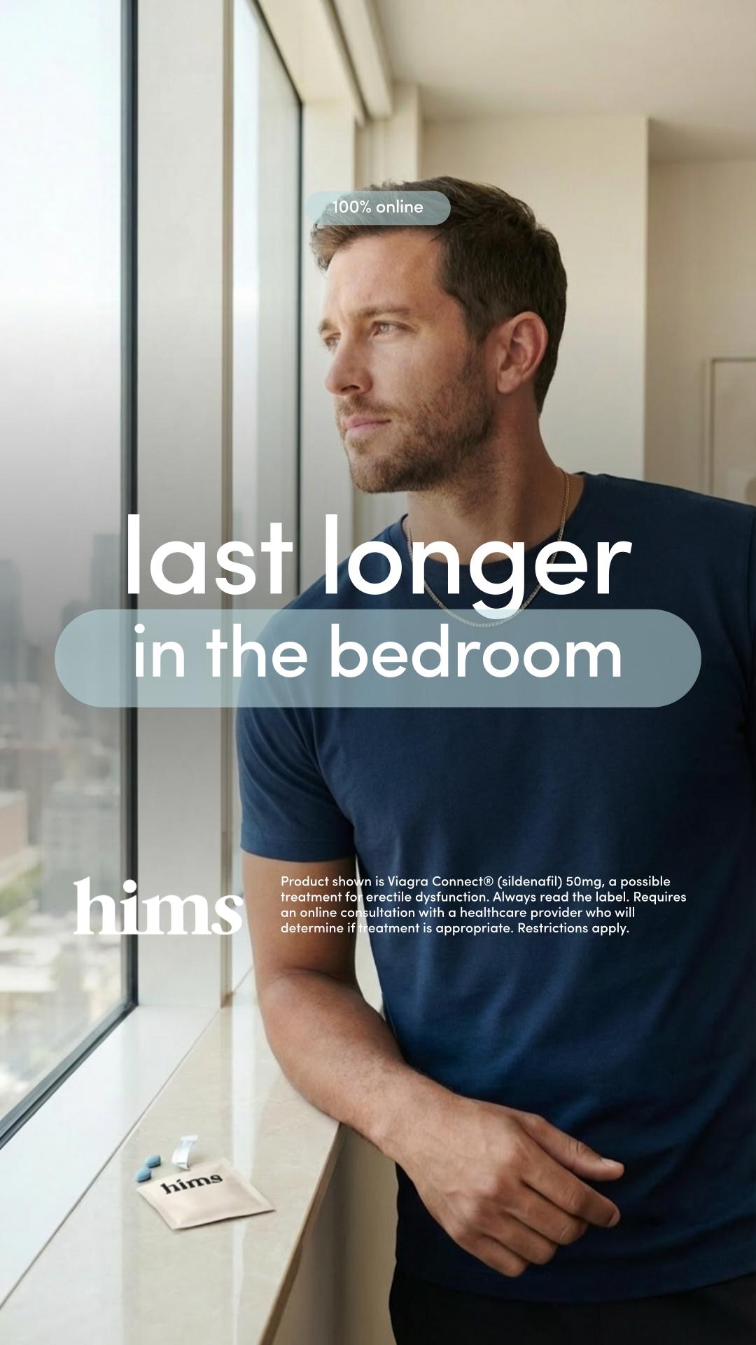 hims Facebook ad