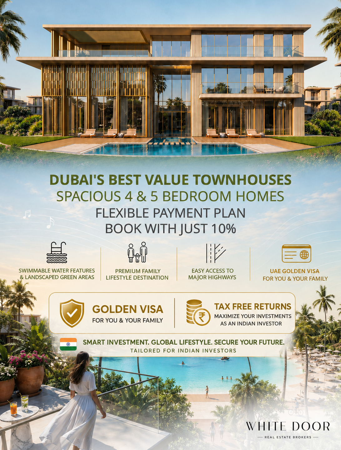 White Door Estate Facebook ad from Jun 5, 2026