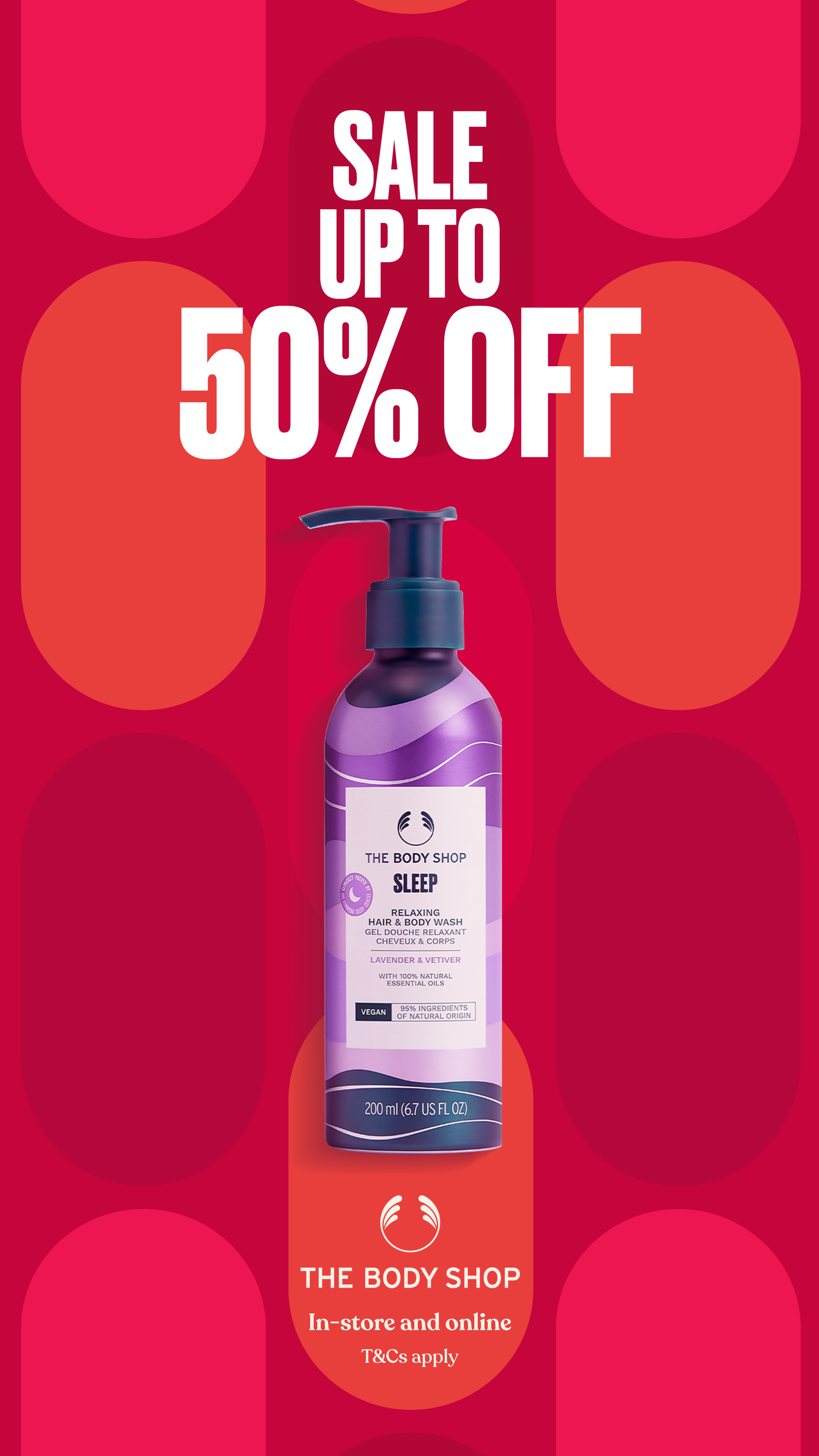 The Body Shop Facebook ad