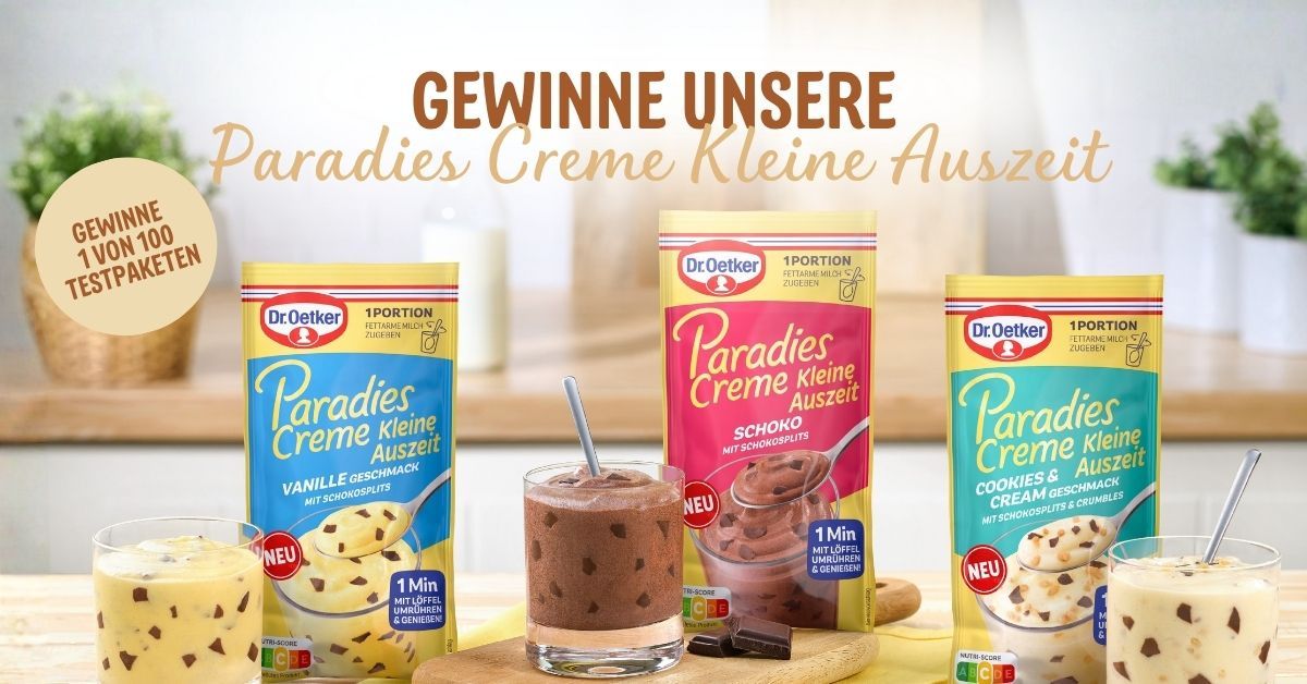 Dr. Oetker Deutschland Facebook ad