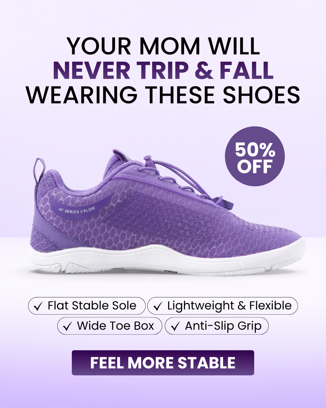 HIKE Footwear Facebook ad: The Best Gift For Mom