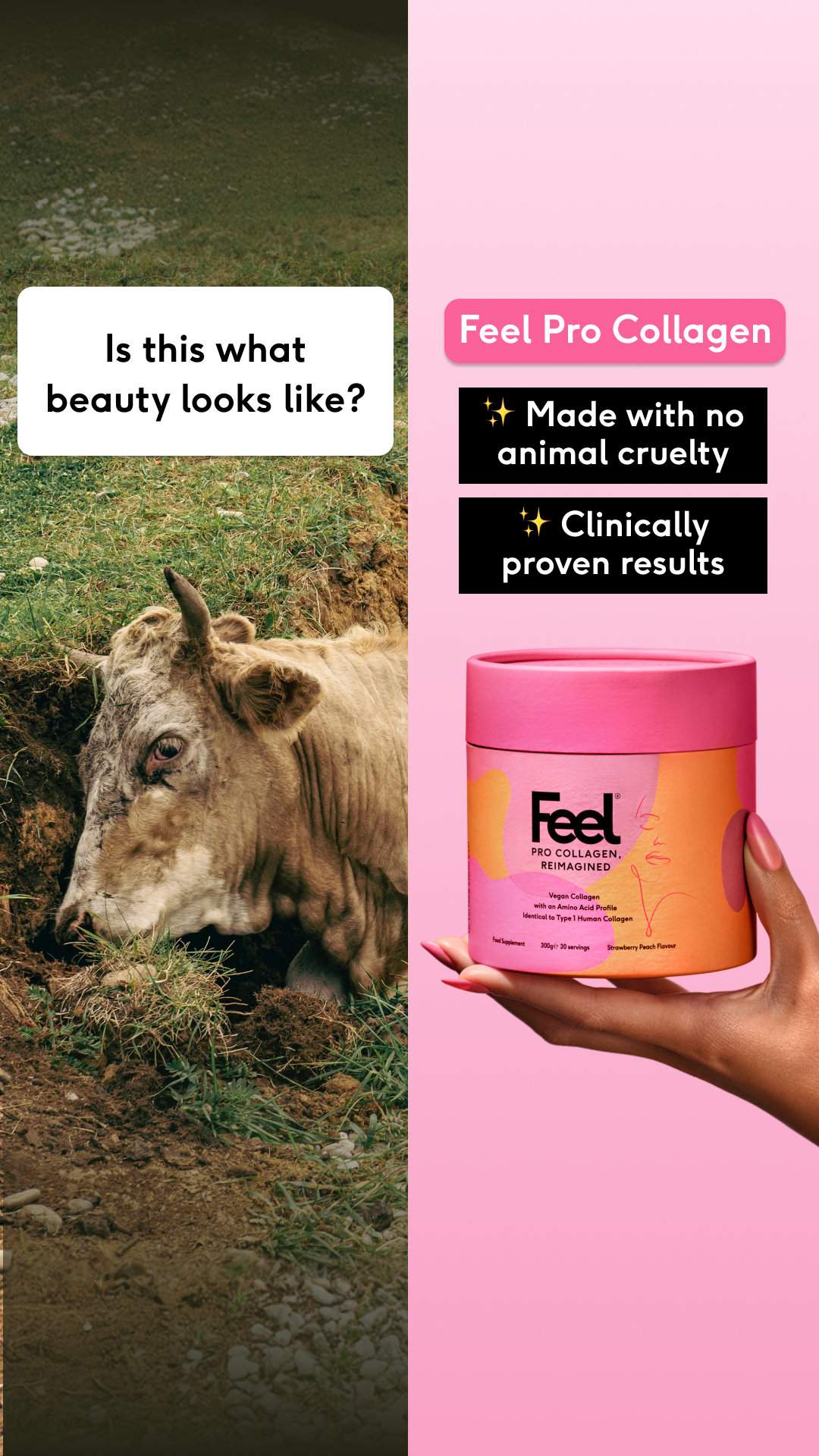 Feel Facebook ad