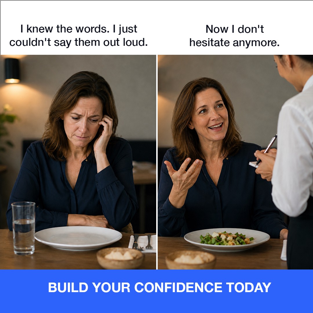 Wordletic Facebook ad: Build real English skills with Wordletic.