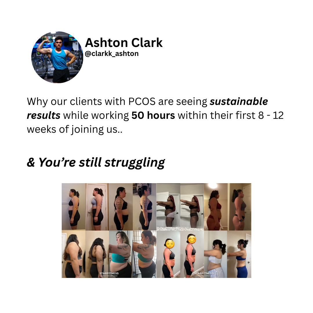 Ashton Clark Facebook ad: If you have PCOS, read this carefully.