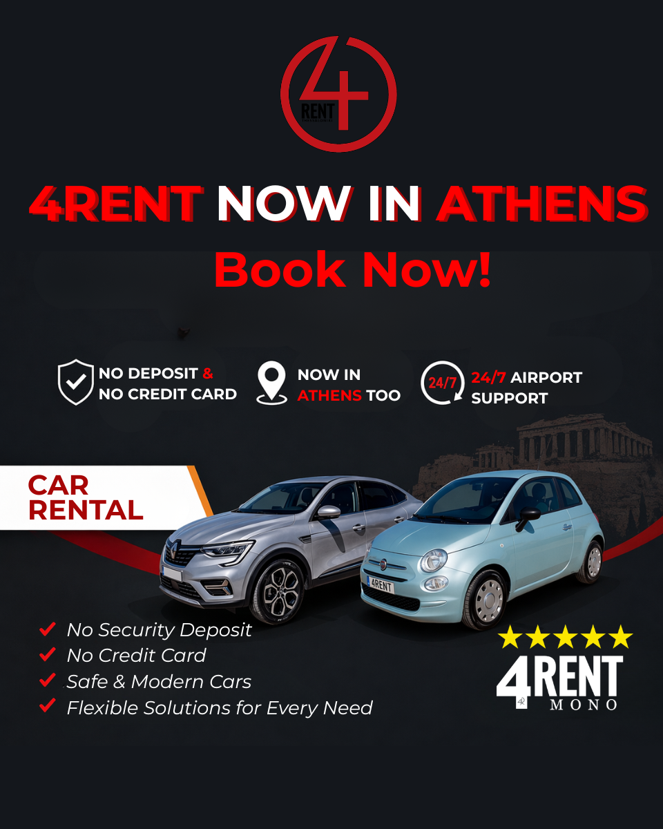 4Rent Thessaloniki Facebook ad from Apr 24, 2026