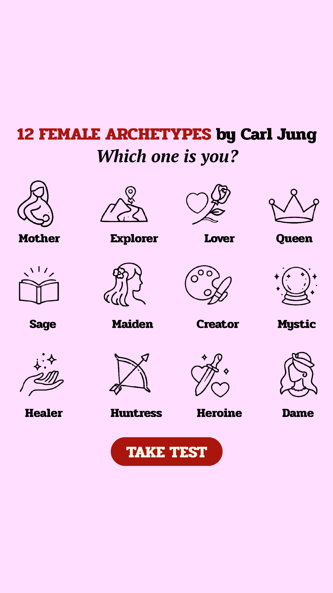 Personality Type Facebook ad