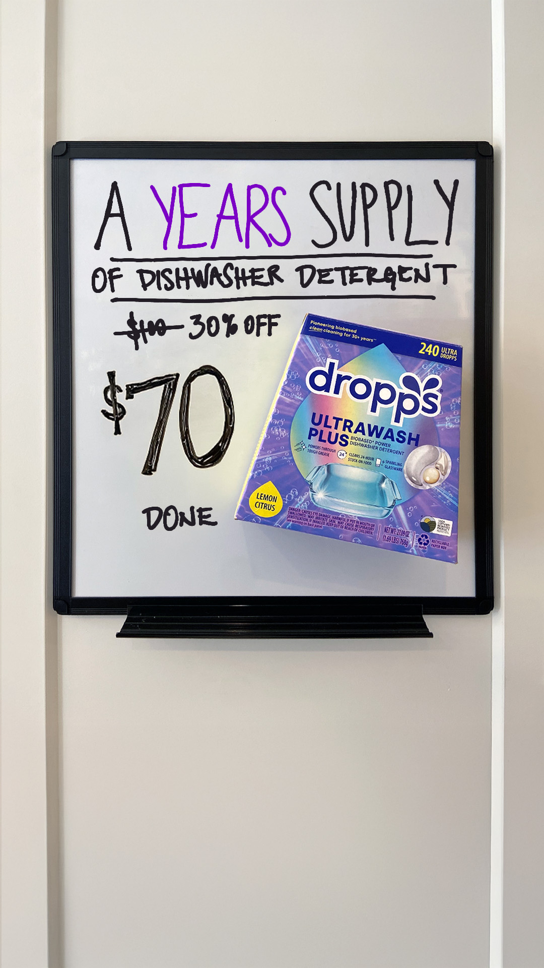 Dropps Facebook ad