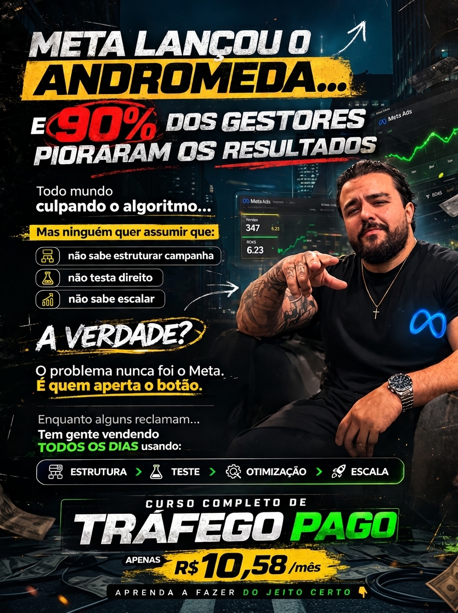 Mineiro das Vendas Tráfego Pago Facebook ad