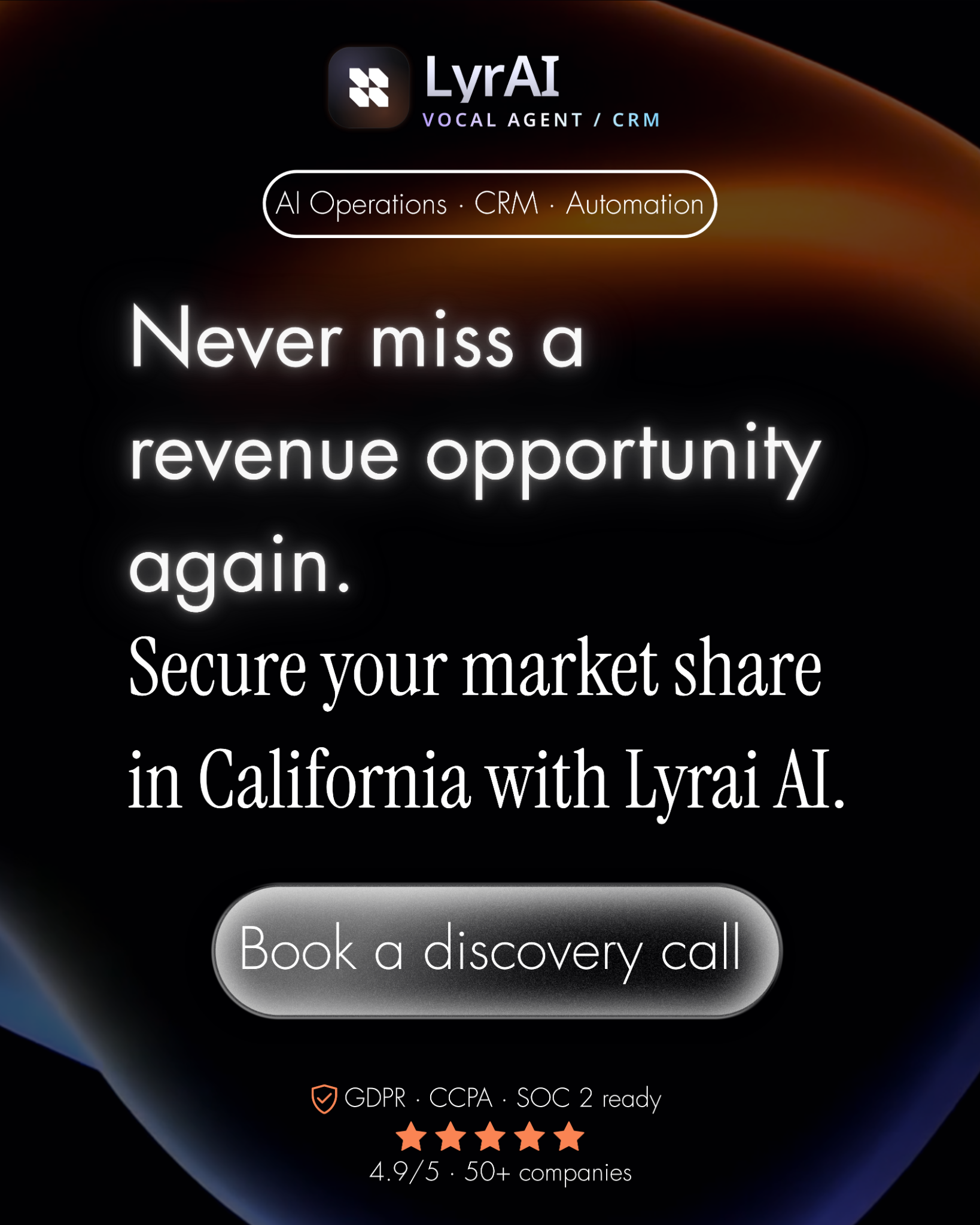 Lyrai AI Facebook ad: Automate your business now