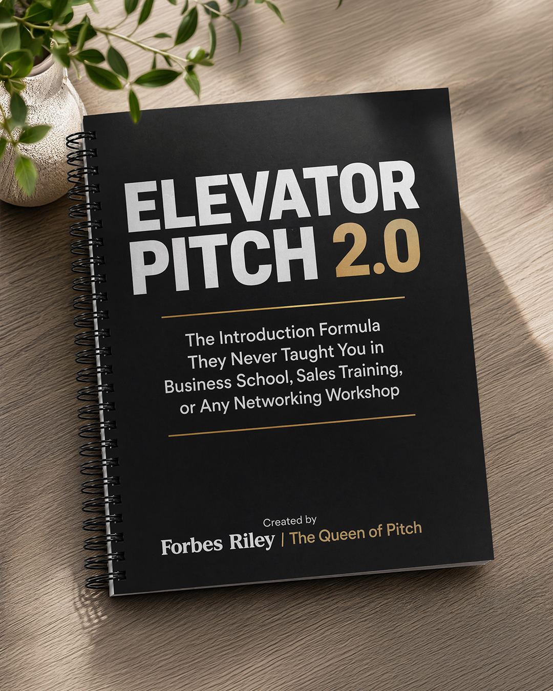 The Forbes Factor - Forbes Riley Facebook ad: Stop Awkward Introductions
