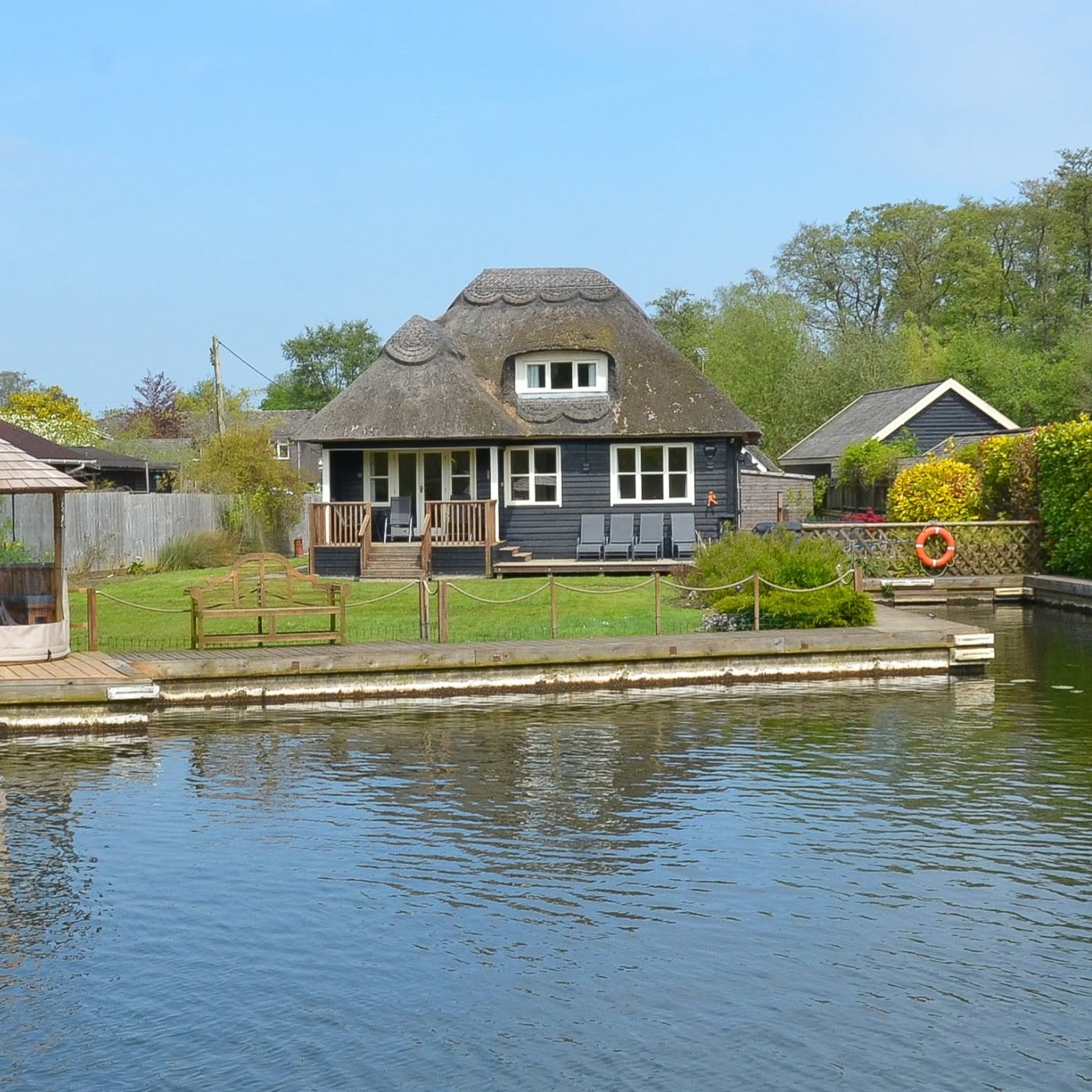 Riverside Rentals Facebook ad: Book Your Summer Holiday Before It's Gone!