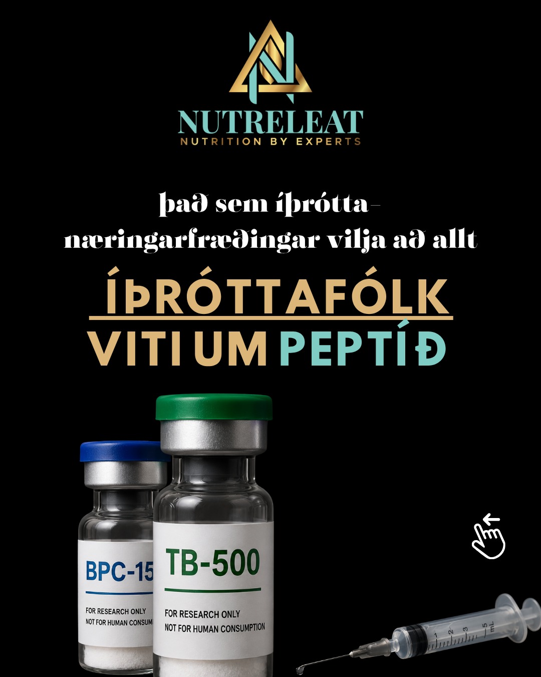 Nutreleat Facebook ad: Er eðlilegt og öruggt að vera að taka…
