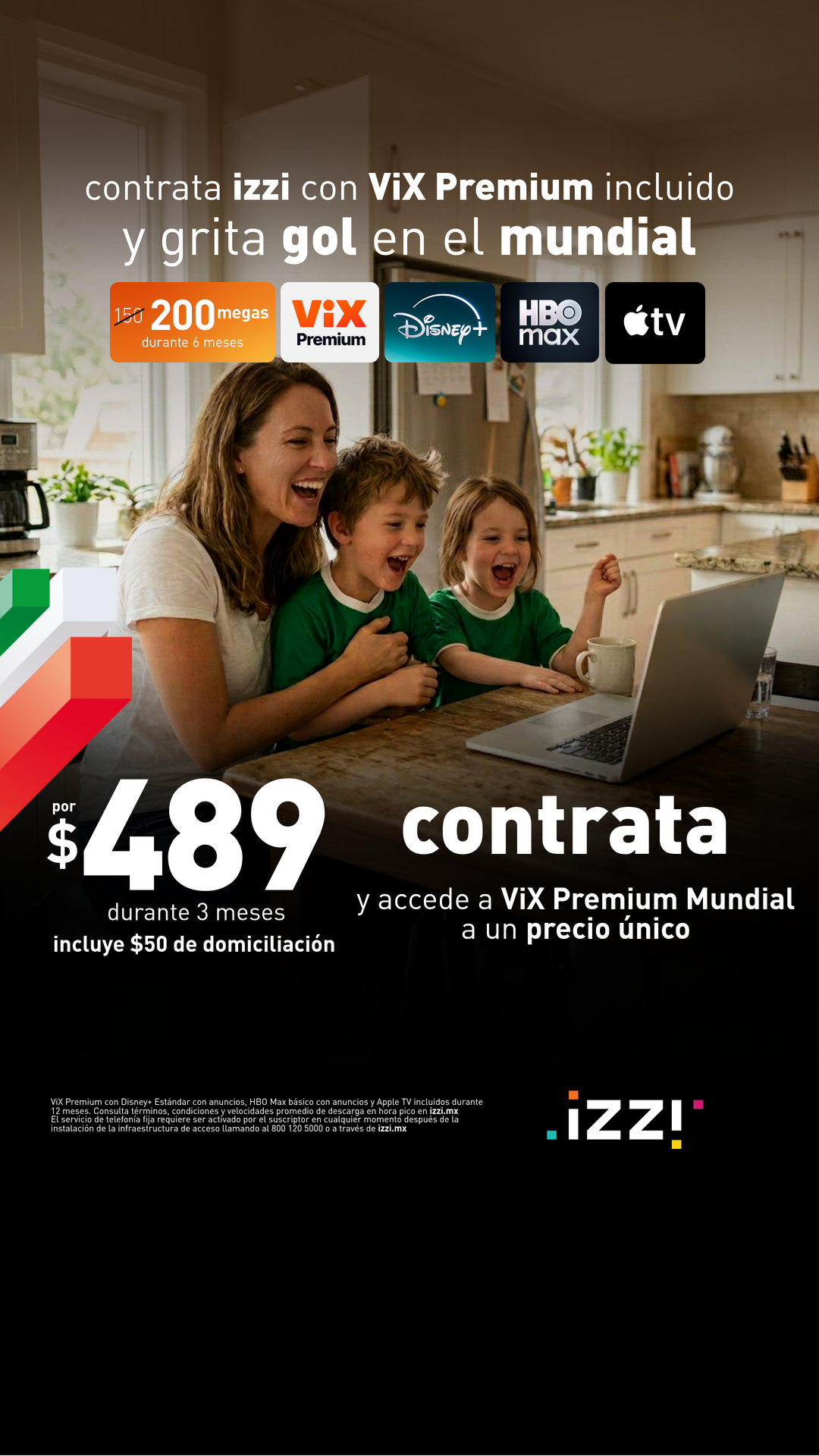 izzi telecom Facebook ad
