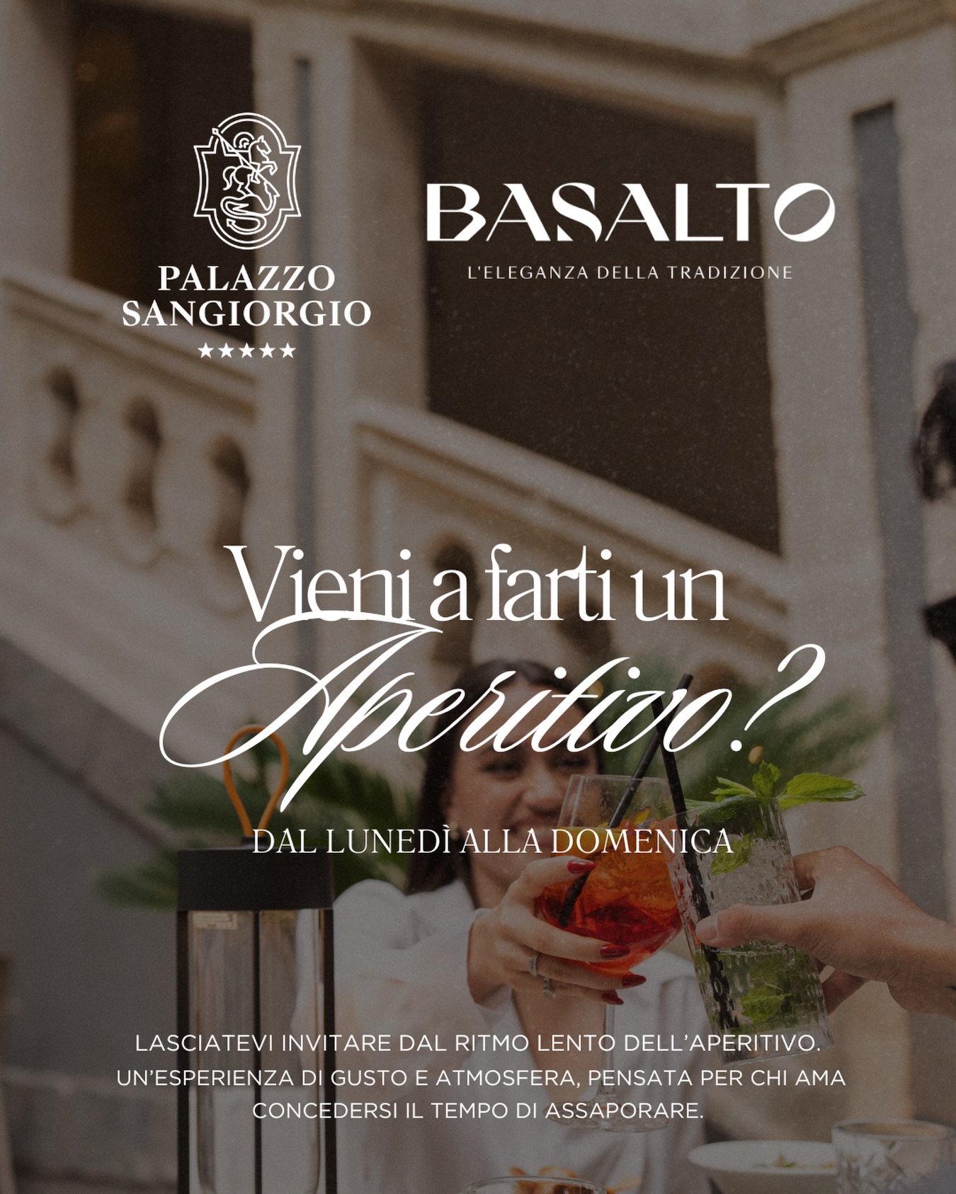 Palazzo Sangiorgio Catania Facebook ad: Vieni a farti un aperitivo?