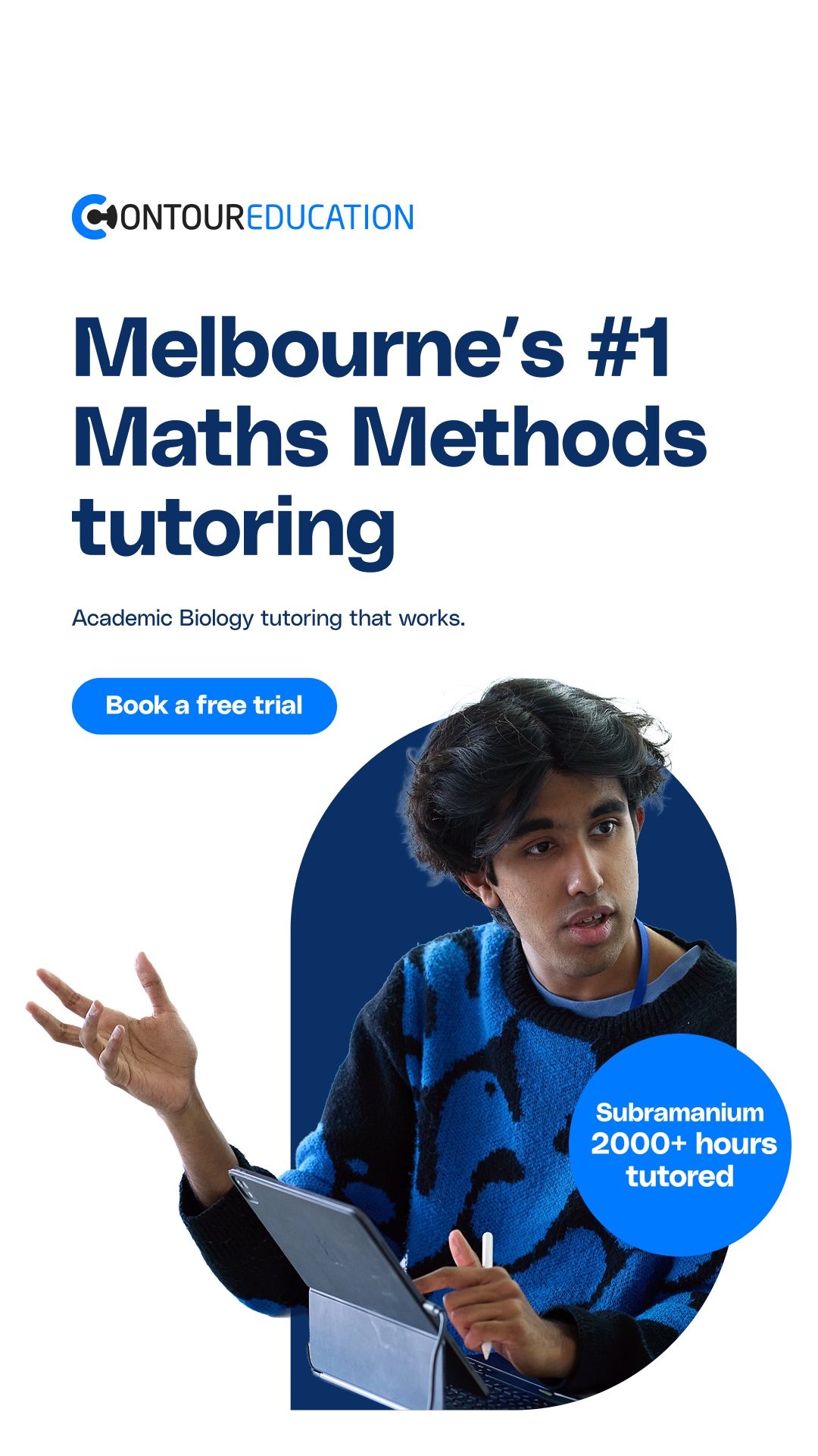 Contour Education Facebook ad