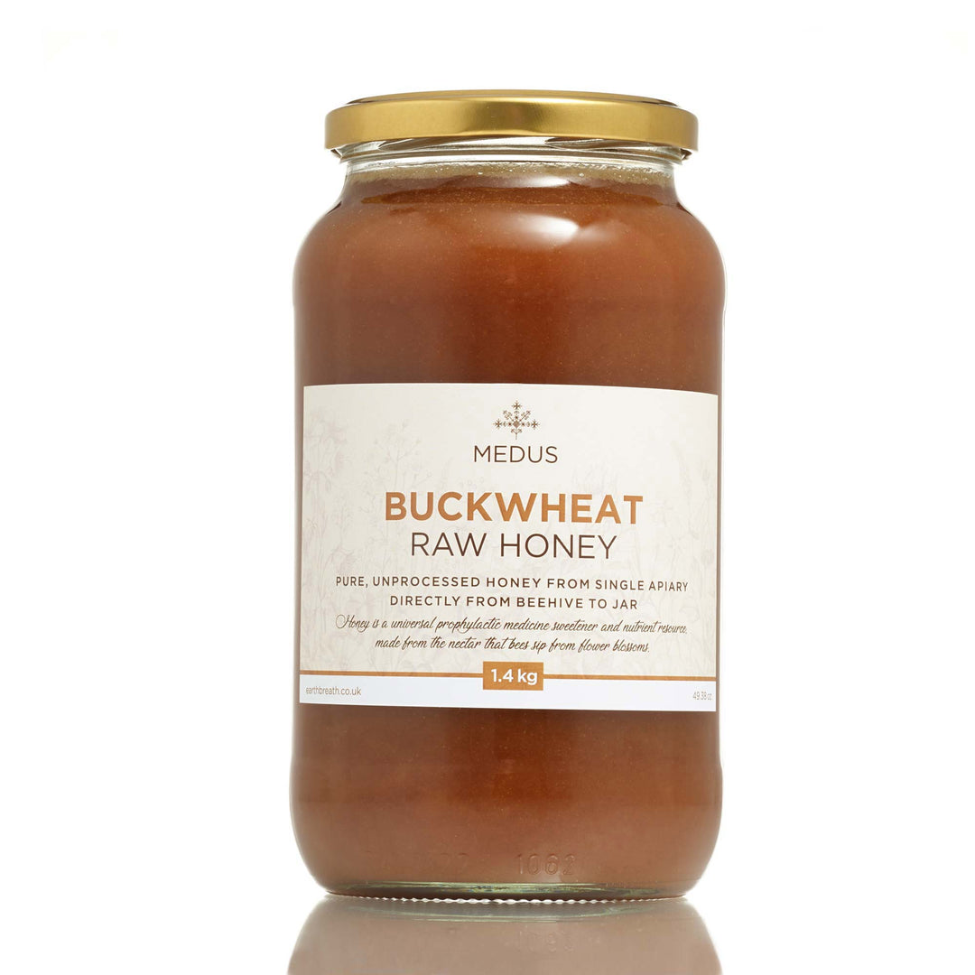 Earthbreath Facebook ad: Why raw and unprocessed honey?