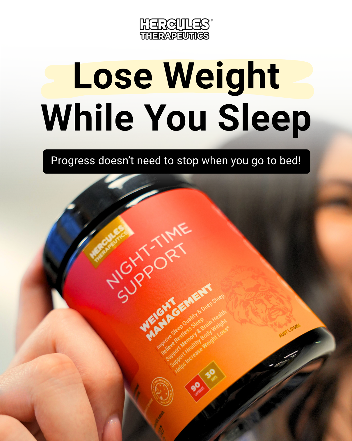 Hercules Supplements Aust Facebook ad