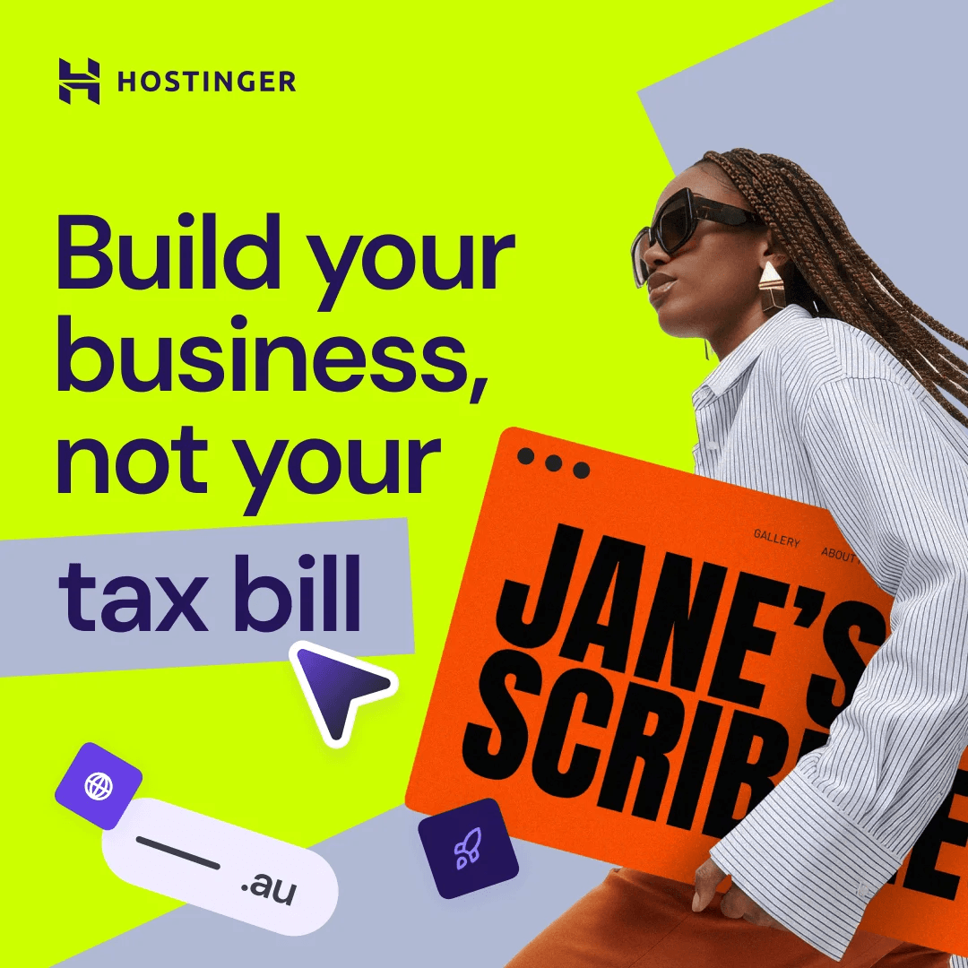 Hostinger Facebook ad from Jun 1, 2026