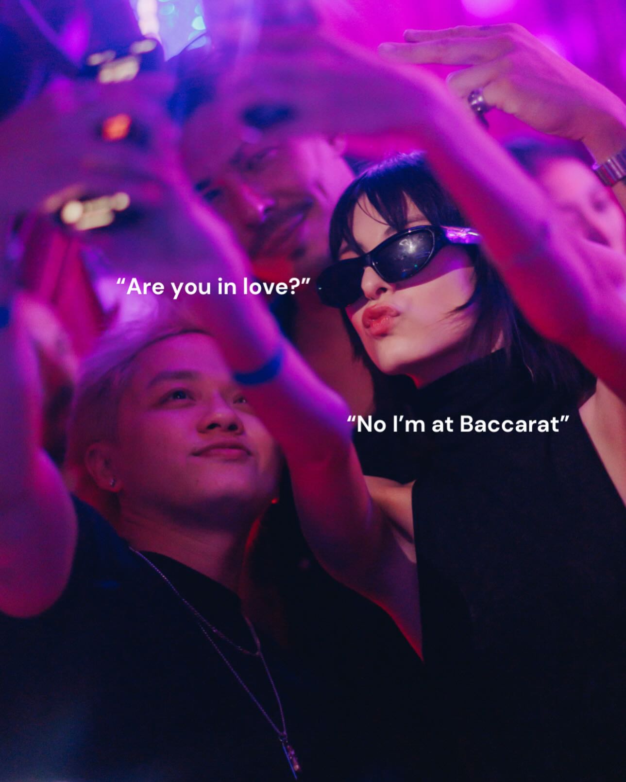 Baccarat Bangkok Facebook ad: Love can wait, the DJ can’t