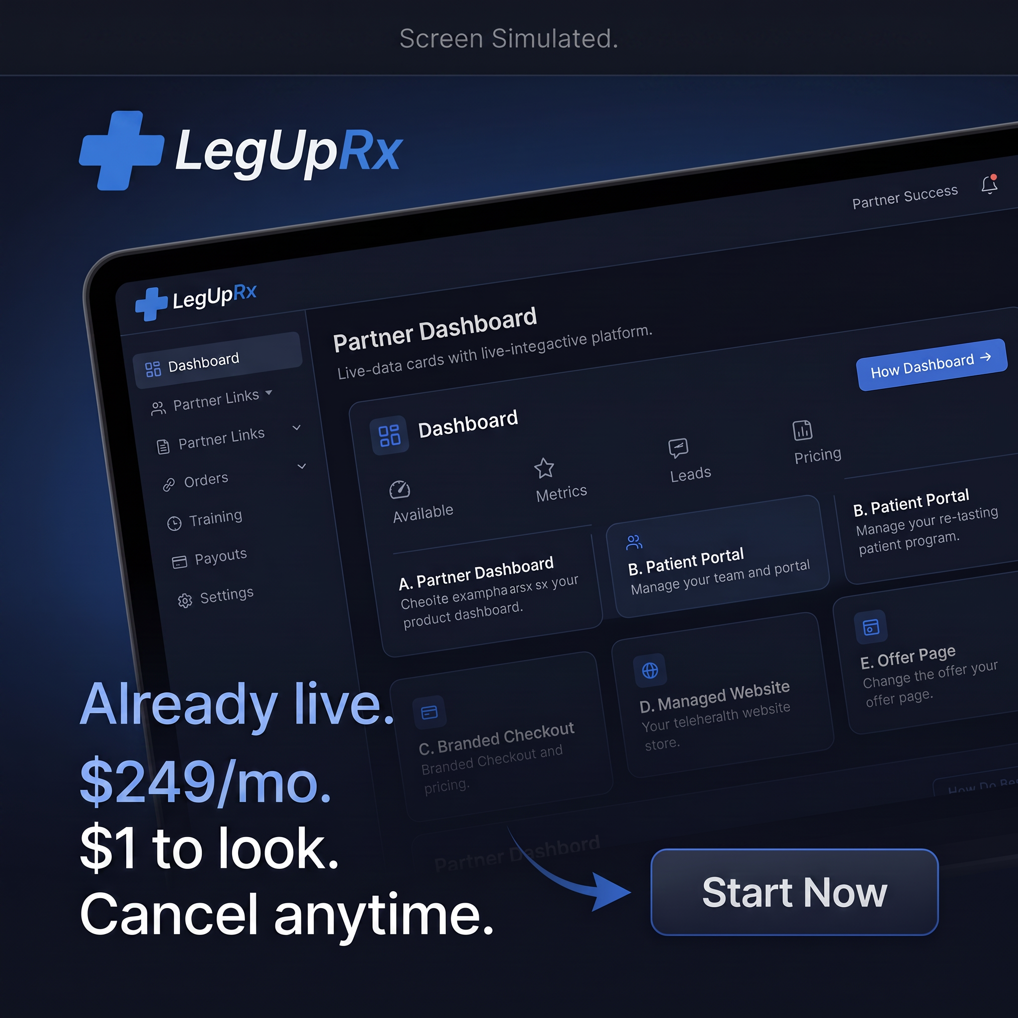 Leguprx Facebook ad: Programs, already on