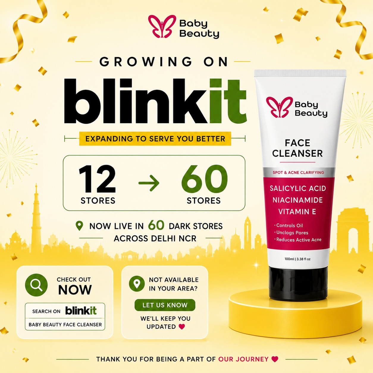 Baby Beauty Facebook ad