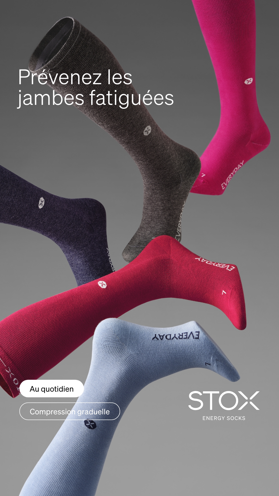 STOX Energy Socks Facebook ad